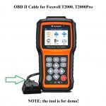 OBD2 Cable for FOXWELL T2000 T2000Pro TPMS Tool